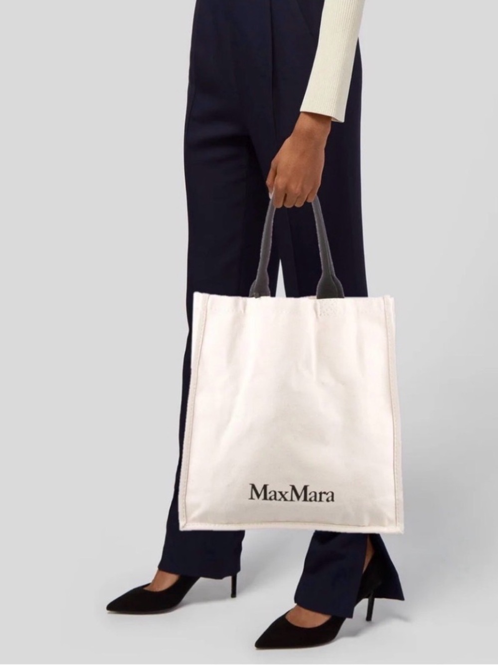 MaxMara Cavas Tote Bag, Wallet Set